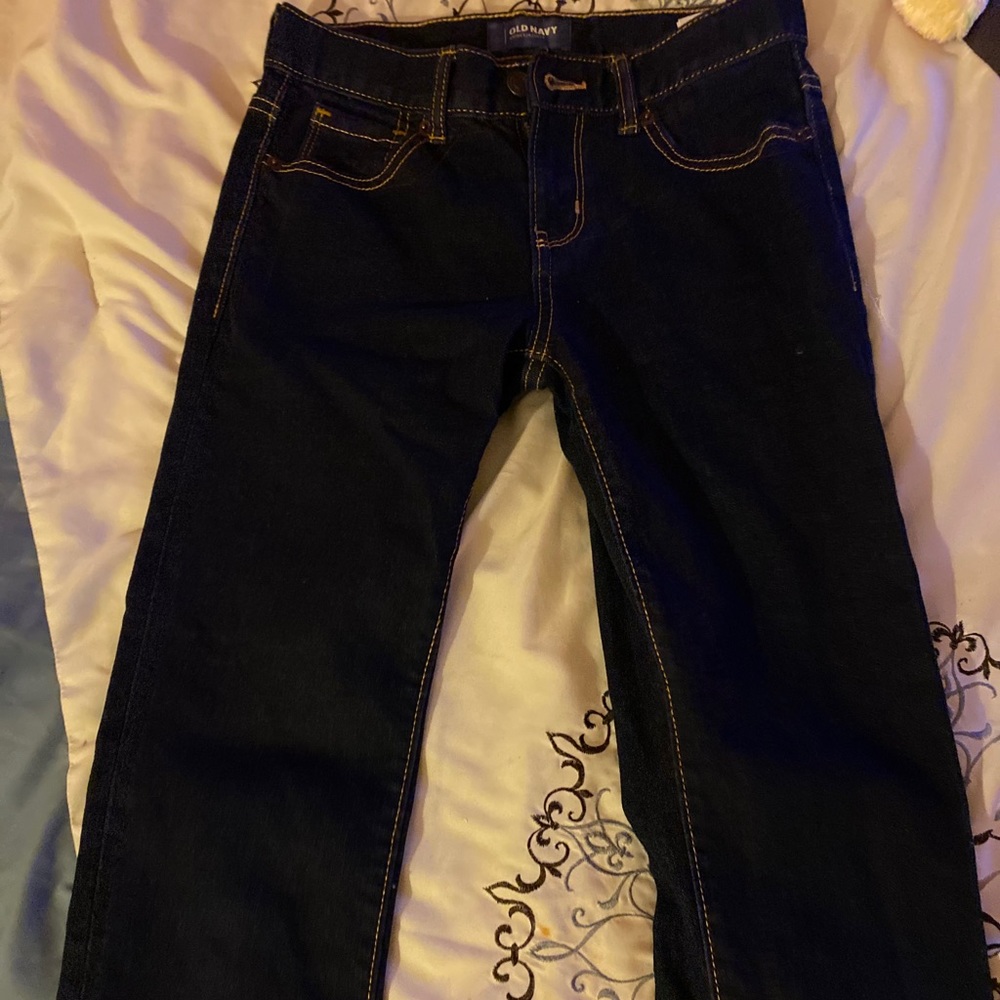 Navy blue old navy jeans